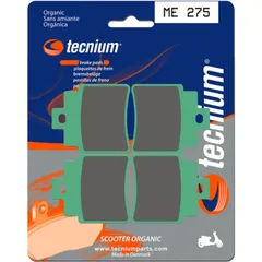 TECNIUM Scooter Organische Bremsbeläge - ME275