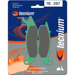 TECNIUM Scooter Organische Bremsbeläge - ME297 für Rieju RS250, RS350 Honda ANF125INNOVA