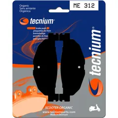 TECNIUM Scooter Organische Bremsbeläge - ME312 für Yamaha MAJESTY400, T-MAX500