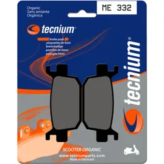 TECNIUM Scooter Organische Bremsbeläge - ME332 für Honda FES125S-WING, FES150S-WING, NSS125FORZA Benelli TRK502