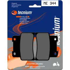 TECNIUM Scooter Organische Bremsbeläge - ME344 für Aprilia RS125