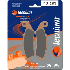 TECNIUM MX/ATV Sintermetall Bremsbeläge - MO103 für Honda ATC350, CR125R, CR250R