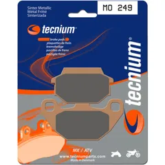 TECNIUM MX/ATV Sintermetall Bremsbeläge - MO249 für Kymco AGILITY200, AGILITY50, MXER125 SYM HD1254T, HD21254T, HD2004T