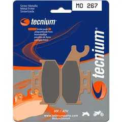 TECNIUM MX/ATV Sintermetall Bremsbeläge - MO267 für CAN AM COMMANDER1000R, COMMANDER800R, COMMANDERMAX1000R