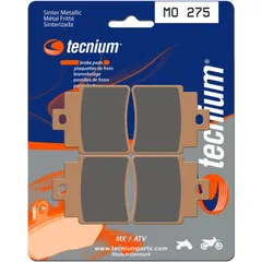 TECNIUM MX/ATV Sintermetall Bremsbeläge - MO275 für Arctic CAT, für: Kymco, Gilera