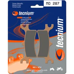 TECNIUM MX/ATV Sintermetall Bremsbeläge - MO287 für Polaris ATP3304X4, MAGNUM330, MAGNUM500