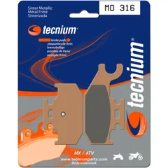 TECNIUM MX/ATV Sintermetall Bremsbeläge - MO316 für Yamaha YFM700GRIZZLY, YFM700RAPTOR