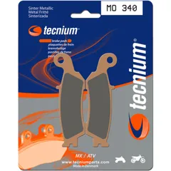 TECNIUM MX/ATV Sintermetall Bremsbeläge - MO340 für Yamaha WR250, WR450F, YZ125 Fantic XE125, XX125