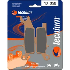 TECNIUM MX/ATV Sintermetall Bremsbeläge - MO352 für Yamaha YFM550GRIZZLY, YFM700GRIZZLY, YFM700KODIAK