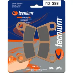 TECNIUM MX/ATV Sintermetall Bremsbeläge - MO398 für Polaris OUTLAW450, OUTLAW525, RANGER1000