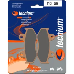 TECNIUM MX/ATV Sintermetall Bremsbeläge - MO58 für Honda ATC250, ATC350, CR125R
