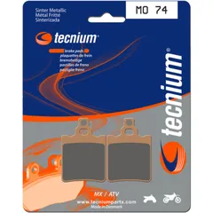TECNIUM MX/ATV Sintermetall Bremsbeläge - MO74 für KTM 65SX
