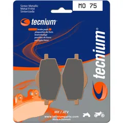 TECNIUM MX/ATV Sintermetall Bremsbeläge - MO75 für Yamaha DT125, DT200, TT225 Gilera 250OREGONQUAD