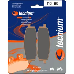 TECNIUM MX/ATV Sintermetall Bremsbeläge - MO80 für Yamaha IT200, TT350, TT600