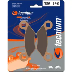 TECNIUM MX/ATV Sintermetall Bremsbeläge - MOA142 für Polaris SCRAMBLER500, SPORTSMAN300, SPORTSMAN500