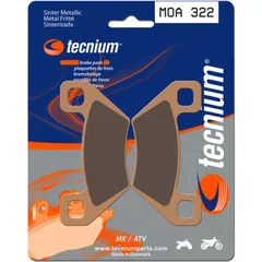 TECNIUM MX/ATV Sintermetall Bremsbeläge - MOA322 für Arctic CAT 1000H2, 250, 300UTILITY für: Kymco MAXXER450, MXU400
