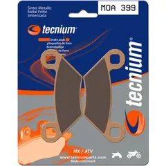 TECNIUM MX/ATV Sintermetall Bremsbeläge - MOA399 für Polaris SCRAMBLER850, SPORTSMAN550, SPORTSMAN850