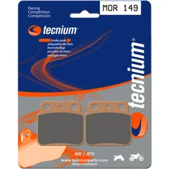 TECNIUM Racing MX/ATV Sintermetall Bremsbeläge - MOR149 für Suzuki, Hyosung, Arctic CAT