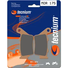 TECNIUM Racing MX/ATV Sintermetall Bremsbeläge - MOR175 für Husaberg FS400, FS450, FS650 Husqvarna SMR450, SMR510, SMR630