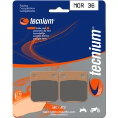 TECNIUM Racing MX/ATV Sintermetall Bremsbeläge - MOR36 für Yamaha, Daelim, Suzuki