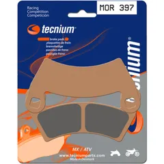 TECNIUM Racing MX/ATV Sintermetall Bremsbeläge - MOR397 für Polaris RANGER1000, RANGER500, RANGER700