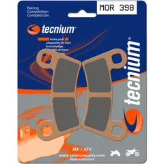 TECNIUM Racing MX/ATV Sintermetall Bremsbeläge - MOR398 für Polaris OUTLAW450, OUTLAW525, RANGER800