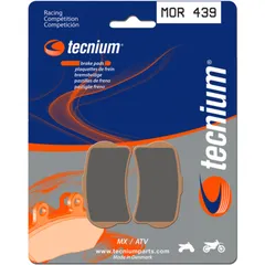 TECNIUM Racing MX/ATV Sintermetall Bremsbeläge - MOR439 für GAS GAS TXT125, TXT250, TXT300 Montesa COTA4RT260