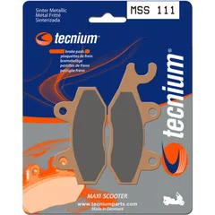 TECNIUM Maxi Scooter Sintermetall Bremsbeläge - MSS111 für Peugeot, Kymco, Suzuki