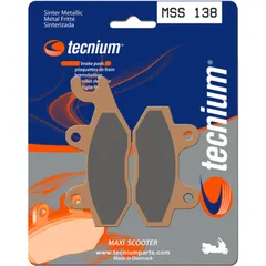 TECNIUM Maxi Scooter Sintermetall Bremsbeläge - MSS138 für Suzuki AN400BURGMAN, UH125BURGMAN, UH200BURGMAN Kymco PEOPLE250