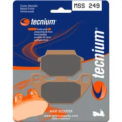 TECNIUM Maxi Scooter Sintermetall Bremsbeläge - MSS249 für SYM JOYRIDE2004T, JOYRIDE200I4T