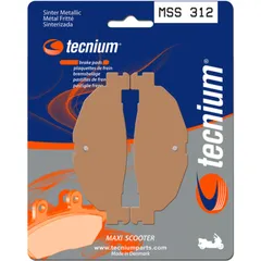 TECNIUM Maxi Scooter Sintermetall Bremsbeläge - MSS312 für Yamaha MAJESTY400, T-MAX500