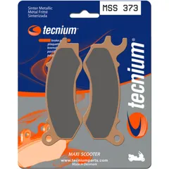 TECNIUM Maxi Scooter Sintermetall Bremsbeläge - MSS373 für Honda PCX125, PCX150 Peugeot DJANGO1254T