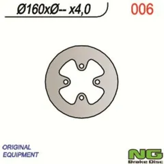NG BRAKES Bremsscheibe starr - 006 für Beta TECHNO2502T