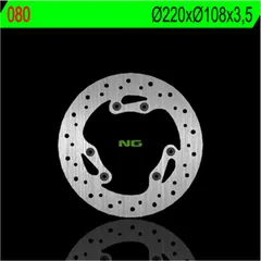 NG BRAKES Bremsscheibe starr - 080 für Peugeot XP6502T, XP6502TSM