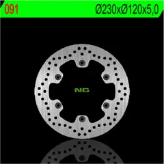 NG BRAKES Bremsscheibe starr - 091 für Kawasaki KL650TENGAI, KLE500, KLR650