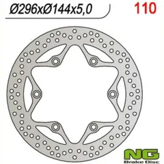 NG BRAKES Bremsscheibe starr - 110 für Honda CB1000F, CB500, CB750
