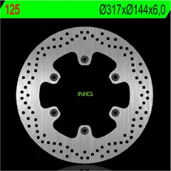 NG BRAKES Bremsscheibe starr - 125 für Triumph ADVENTURER900, LEGEND900TT, THUNDERBIRD900 Honda NTV600REVERE, NTV650REVERE, VF750C