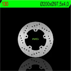 NG BRAKES Bremsscheibe starr - 130 für Piaggio HEXAGON1254T, SFERA125, SFERA50 Malaguti CENTRO50