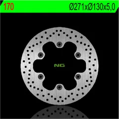 NG BRAKES Bremsscheibe starr - 170 für Kawasaki GPZ600, GPZ750, GTR1000
