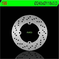 NG BRAKES Bremsscheibe starr - 198 für Honda CR125R