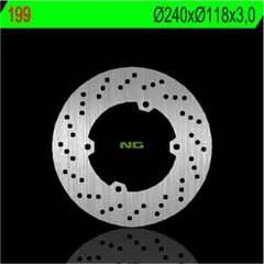 NG BRAKES Bremsscheibe starr - 199 für Honda CR125R