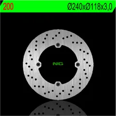 NG BRAKES Bremsscheibe starr - 200 für Honda CR125R, XL600R SYM HD2004T, HD200EFI4T