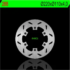 NG BRAKES Bremsscheibe starr - 288 für Aprilia MX125, PEGASO125, RALLY125 VOR EN400ENDURO, EN450ENDURO, MX495CROSS