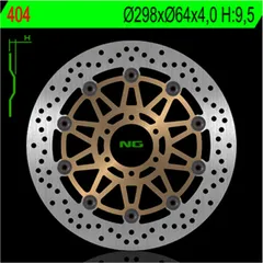 NG BRAKES Bremsscheibe schwimmend - 404 für Yamaha, Cagiva, Ducati