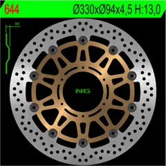 NG BRAKES Bremsscheibe schwimmend - 644 für Honda CBR900RR