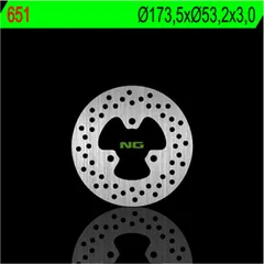 NG BRAKES Bremsscheibe starr - 651 für Honda ATC250, TRX250FOURTRAX, TRX250SPORTRAX