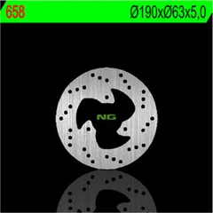 NG BRAKES Bremsscheibe starr - 658 für MBK SKYLINER125 Yamaha MAJESTY125