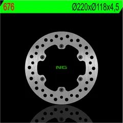 NG BRAKES Bremsscheibe starr - 676 für Suzuki DR-Z400, RM125, RM250