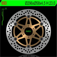 NG BRAKES Bremsscheibe schwimmend - 693 für Honda CB600FHORNET