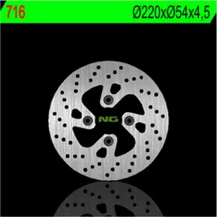 NG BRAKES Bremsscheibe starr - 716 für MBK DOODO125, SKYLINER125 Yamaha MAJESTY125
